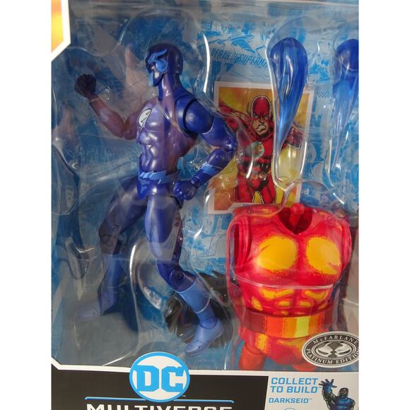 McFarlane DC Multiverse JL Task Force Aquaman Flash Platinum ED BAF Darkseid Lot - Picture 2 of 10